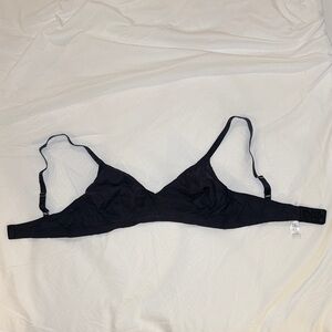 Hanro Soft Cup Semi-Transparent Black Bra